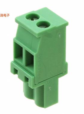 1792757 -[全新插拔式接线 间距5.08mm 1x2Pin