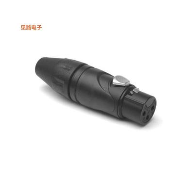 AXX3FB -原装[3 POLE SOCKET (FEMALE) PLUG. XLR插头，母插口