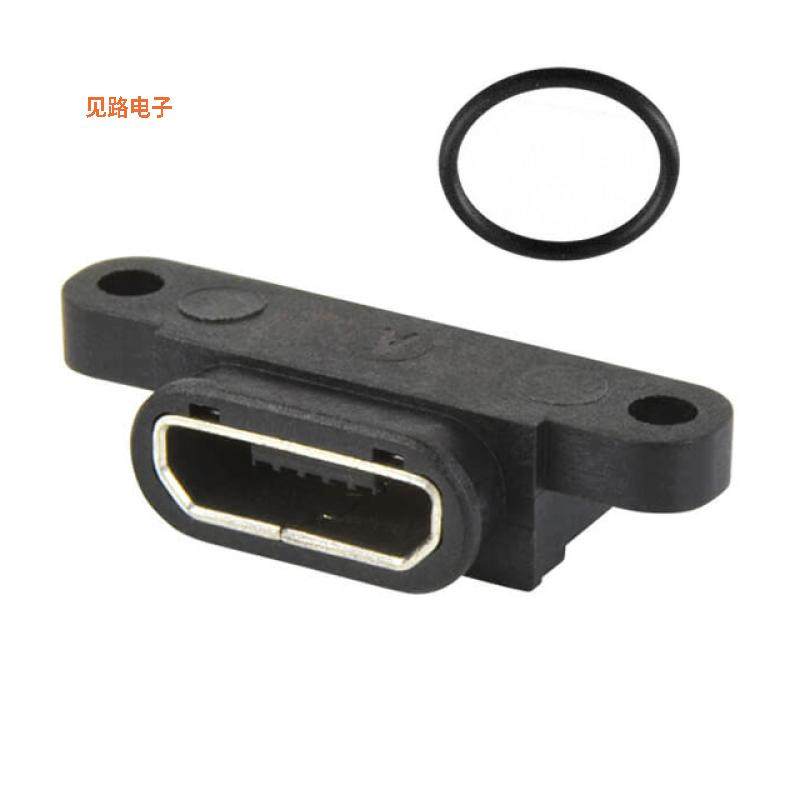 UJ2-MIBH-2-SMT-TR-67 -[全新USB JACK 2.0 MICRO B TYPE