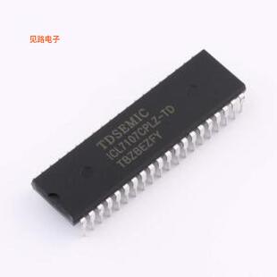 ICL7107CPLZ-TD -[数码管驱动DIP-40模数转换芯片ADC