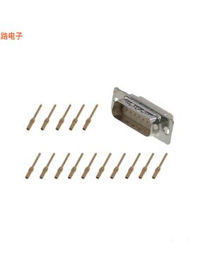 DAMA15PK87 -原装[CONN D-SUB PLG 15P PNL MNT CRIMPD-Sub