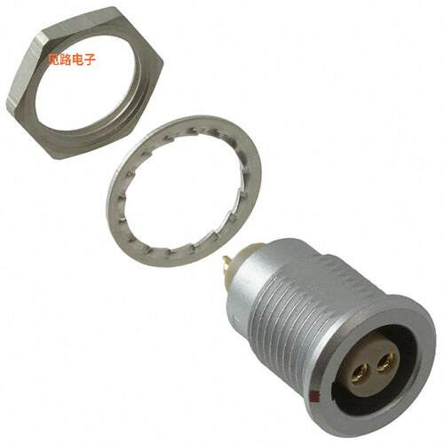 EGG.1B.302.CLL -[全新CONN RCPT FMALE 2P GOLD SLDR CUP]