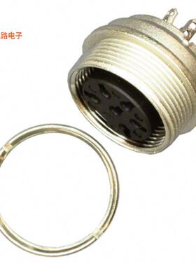 T3403100U -原装[CONN RCPT FMALE 6P SOLDER CUP插座，母型插口