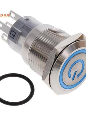 PV4F2B0SS-343-M26 -原装[SWITCH PB SPDT 2A 24V前面板安装