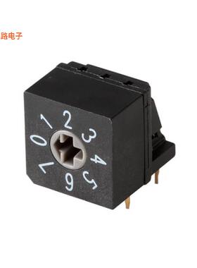 RDS6-10S-1011-RA-254-D -[全新SWITCH ROTARY DIP BCD 0