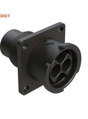 FLS012N2P03 -原装[4 (2+2) POSITION SQUARE FLANGE R插座外壳