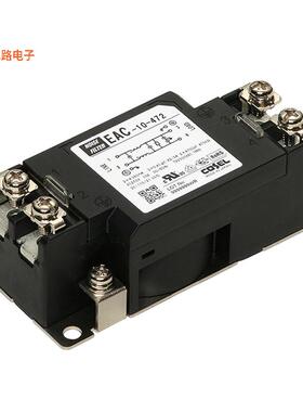 EAC-10-222 -原装[LINE FILTER 250VAC/VDC 10A CHASS单相
