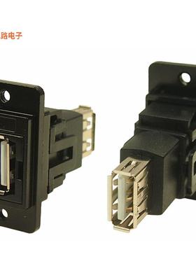 CP30708NMB440 -[全新DUALSLIM BLKMTL USB2 A-A #4-40]