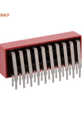 KR10E -原装[SWITCH SLIDE DIP SPST 0.025A 24VSPST