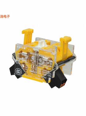 704.907.1 -[全新CONTACT BLOCK SPST-NO 6A 250V]