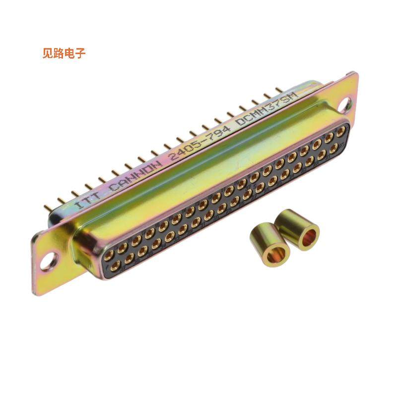 DCMM-37S-M -原装[CONN D-SUB RCPT 37P PNL MNT SLDRD-Sub