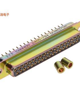 DCMM-37S-M -原装[CONN D-SUB RCPT 37P PNL MNT SLDRD-Sub