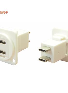 CP30212W -[全新FT DUAL USBC F-M CSK WHITE]