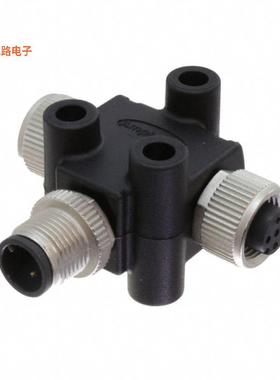 TA-A03M-A03F-A03F-01 -[全新CONN T-ADPT 3P-3/3P M-F/F