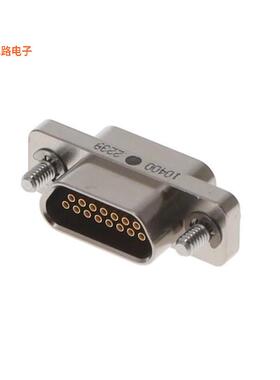MM-222-015-213-4100 -[全新CONN MICRO-D RCPT 15POS SLDR CUP]
