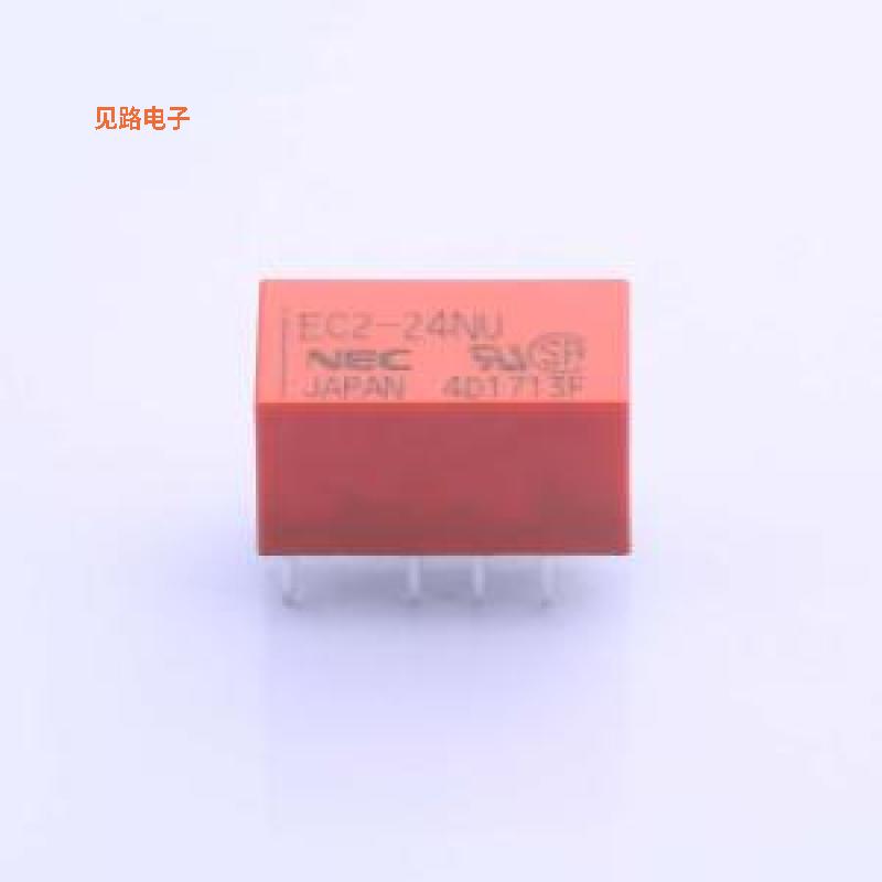 EC2-24NU -[原装RELAY GEN PURPOSE DPDT 2A 24VDIP,7.5x15mm