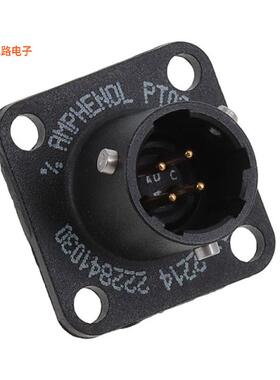 PT02E-8-4P(027) -原装[PT 4C 4#20 PIN RECP.插座，公形引脚