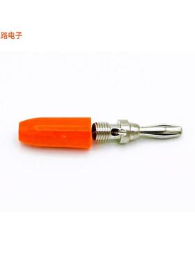 9202ORN -原装[CONN BANANA PLUG SLDRLESS ORANGE香蕉插头