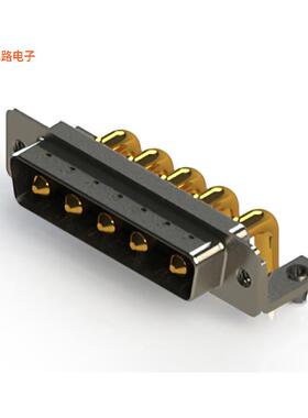 629-5W5-240-4N3 -[全新CONN D-SUB PLUG 5POS R/A SOLDER]