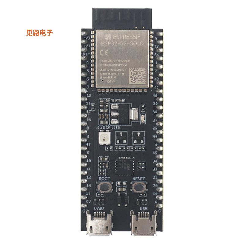 ESP32-S2-DEVKITC-1RU -[全新ESP32-S2-SOLO-U 4MB DEV BRD]