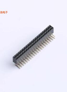 XDM200-2-20-W-6.35-G0 -[原装排母弯插,P=2mm