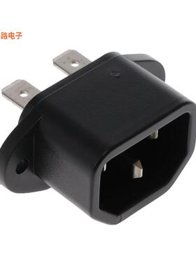 6162.0043 -原装[PWR ENT RCPT IEC320-C14 PANEL QCIEC 320-C14