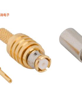 SMP-FS-C08-R-NM -原装[SMP STRAIGHT SOLDER PLUG RG-174SMP