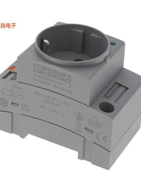 0804040 -原装[AC RCPT CEE 7/4CEE 7/4（Schuko）