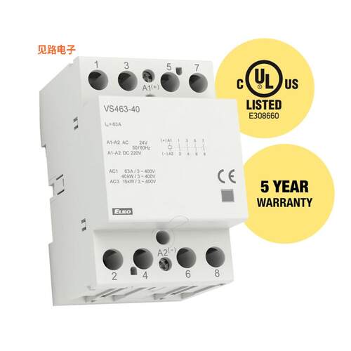 VS463-04UL-110V-AC -[全新DIN CONT 4X63A NC 110V AC]