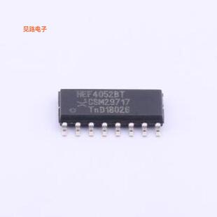HEF4052BT,653 -[原装IC SWITCH SP4T X 2 155OHM 16SOSOIC-16
