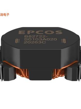 B82722S0103A020 -原装[CMC 630UH 10.4A 2LN SMD电源线