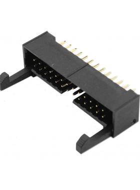 AWHW-254-10RP12 -原装[DIN 41651  HEADER MALE THR 10PIN接头