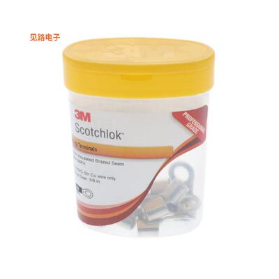 M4-38RX-BOTTLE -原装[CONN RING CIRC 4AWG #3/8 10PC圆形