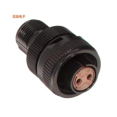 N/MS3106B12S-3S -[全新CIRC CONN 2 POS, STR PLUG, SOCKE]