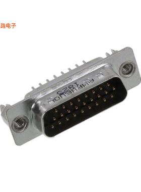 L717HDAH26POL2RM5 -[全新CONN D-SUB HD PLUG 26P VERT SLDR]
