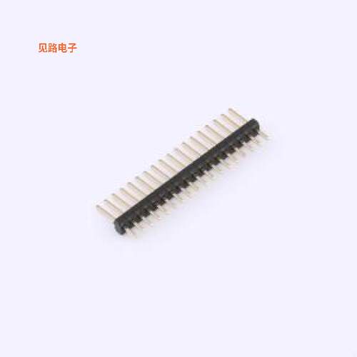 X1311WV-18J-C40D24 -[(X1311)1.27单排单塑插件,P=1.27mm排针