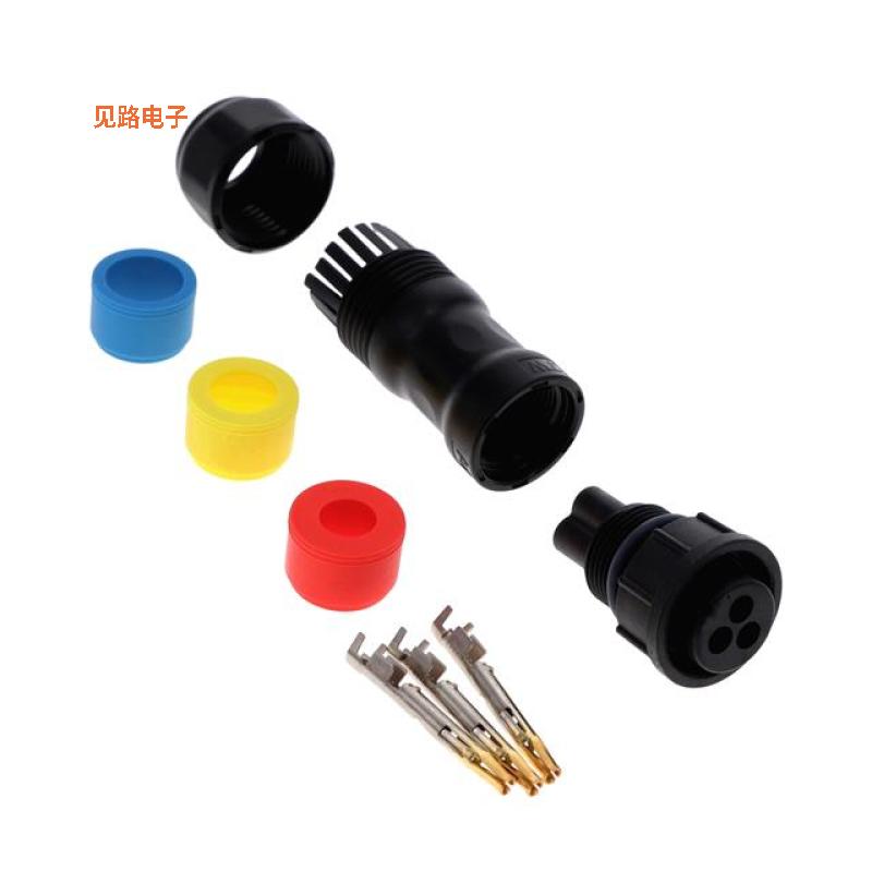 ACC-03BFFC-LL7AP0 -[全新CONN PLUG FMALE 3POS GOLD CRIMP]