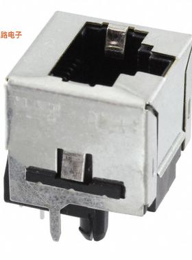 5557484-1 -原装[CONN MOD JACK 8P8C VERT SHIELDED插孔