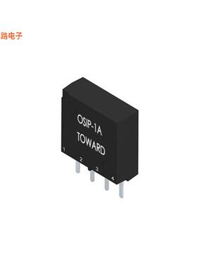 OSIP-1A05 -原装[200V/0.5A SIP REED RELAY, 1 FORM通孔
