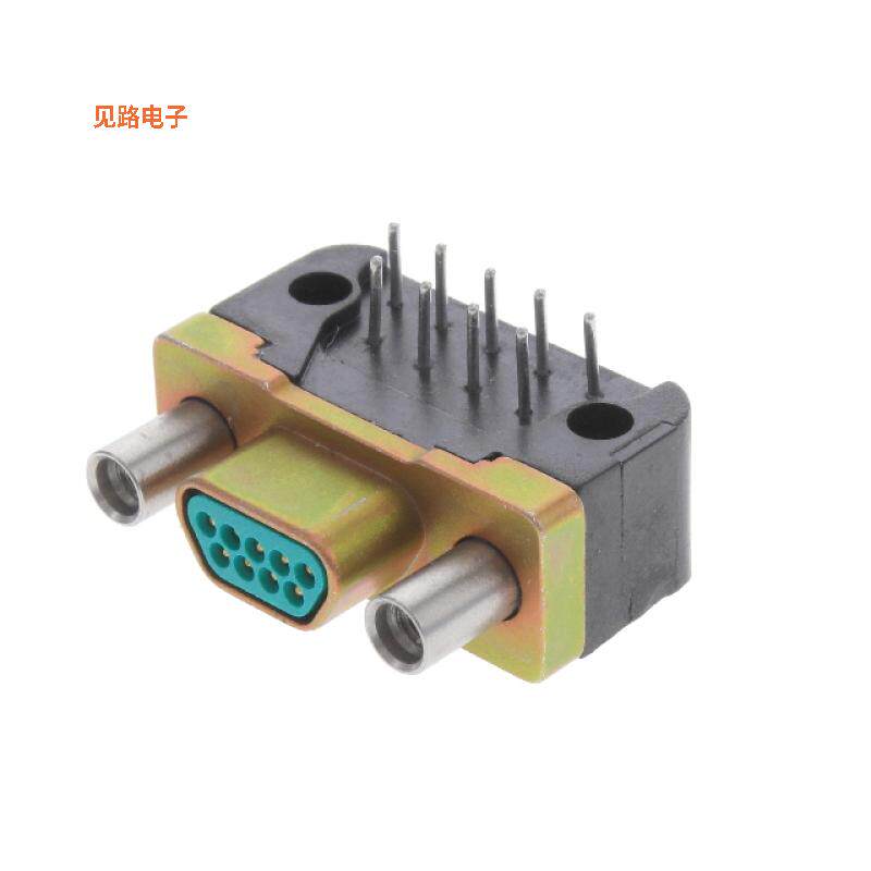 DCCM9PCBRP -原装[CONN MICRO-D PLUG 9POS R/A SLDRD 型，微型 D