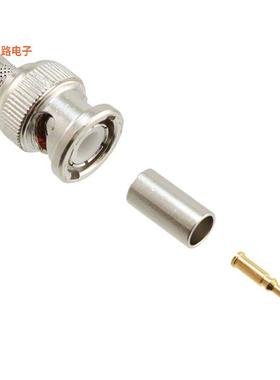 112120 -原装[CONN BNC PLUG STR 50 OHM CRIMPBNC