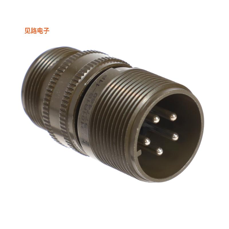 MS3101A18-11P -[全新CONN RCPT MALE 5P SILV SLDR CUP]