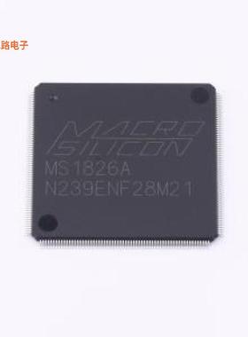MS1826A -[原装视频接口芯片HLQFP-256-EP(28x28)