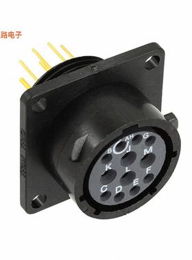 UTS014D12S -原装[CONN RCPT FMALE 12POS GOLD SL