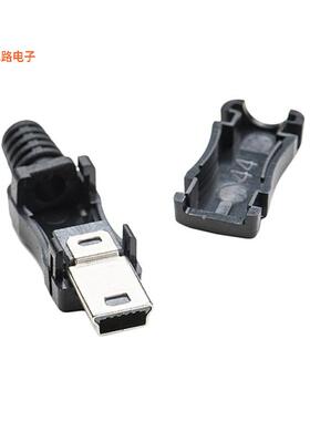 1389 -原装[CONN PLUG MINI USB B 5POS SOLDERUSB - mini B