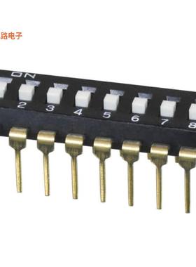 DS04-254-1L-08BK -原装[SWITCH SLIDE DIP SPST 0.025A 24VSPST