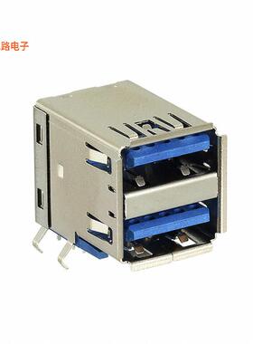 GSB4112312HR -[全新CONN RCPT USB3.1 TYPEA STACK R/A]