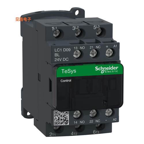 LC1D09BL -[全新TESYS CONTACTOR 9A AC3 4KW 1NO 1]