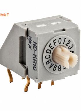 NDKR16H -原装[SWITCH ROTARY DIP HEX 0.1A 5V十六进制