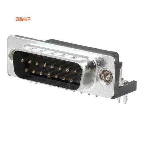 A-DS 15 A/KG-T4S -[全新CONN D-SUB PLUG 15POS R/A SOLDER]